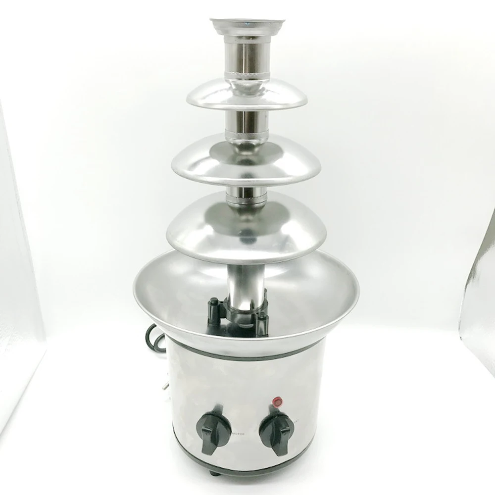 

Party Chocolate Fountain Wedding Decoration Melt With Heating Mini Machine Waterfall Bachelorette Party Automatic Melting Tower