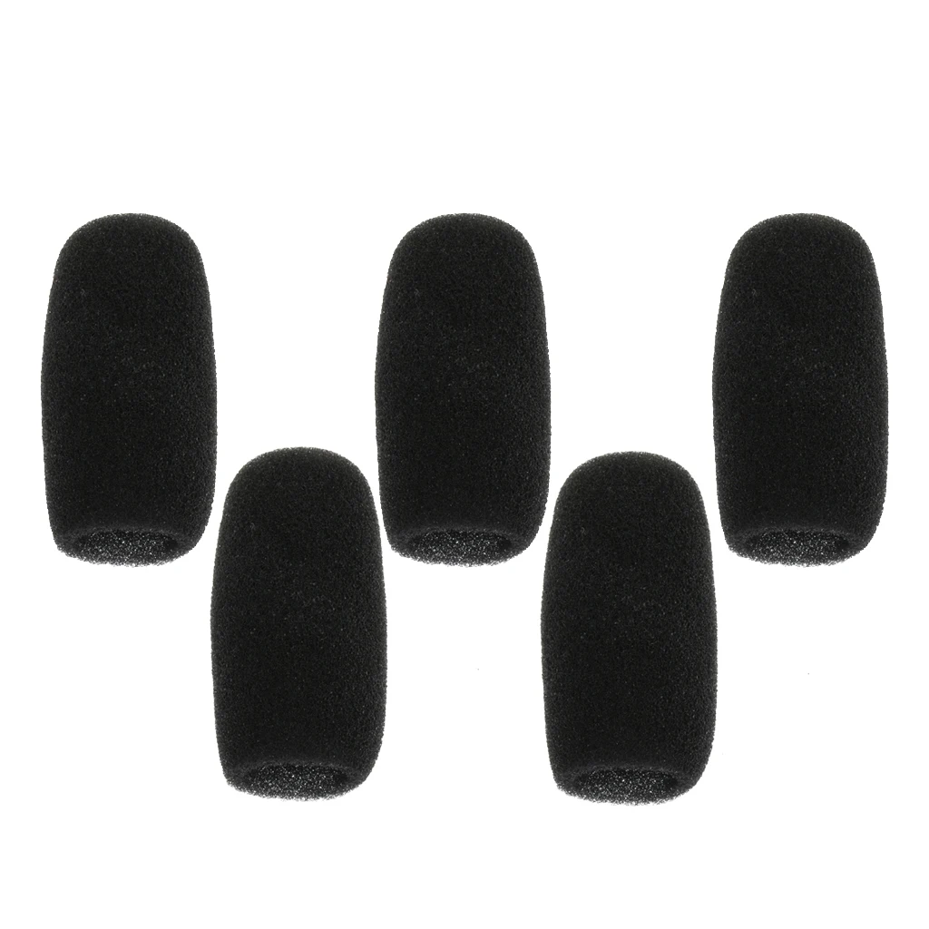 5 Pcs Microphone Foam Cover For Sony Panasonic Canon Shotgun Mic M5