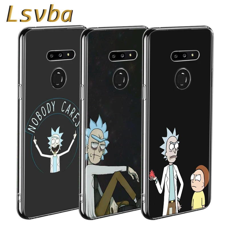 

rick and morty funny quotes Style for LG W20 W10 V50S V50 V40 V30 K50S K40S K30 K20 Q60 Q8 Q7 Q6 G8 G7 G6 ThinQ Phone Case