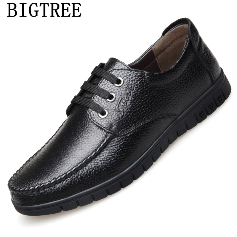 Мужская обувь; Роскошная обувь из натуральной кожи; дизайнерская обувь; sapatos masculinos casuais couro sapato social masculino schuhe - Цвет: Черный