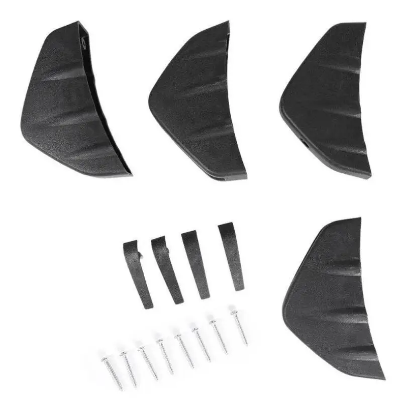 

4pc Universal Car rear bumper spoiler Auto Accessories for Lexus gx460 rx gs300 gx470 rx300 is is250 Land Rover lr2 freelander