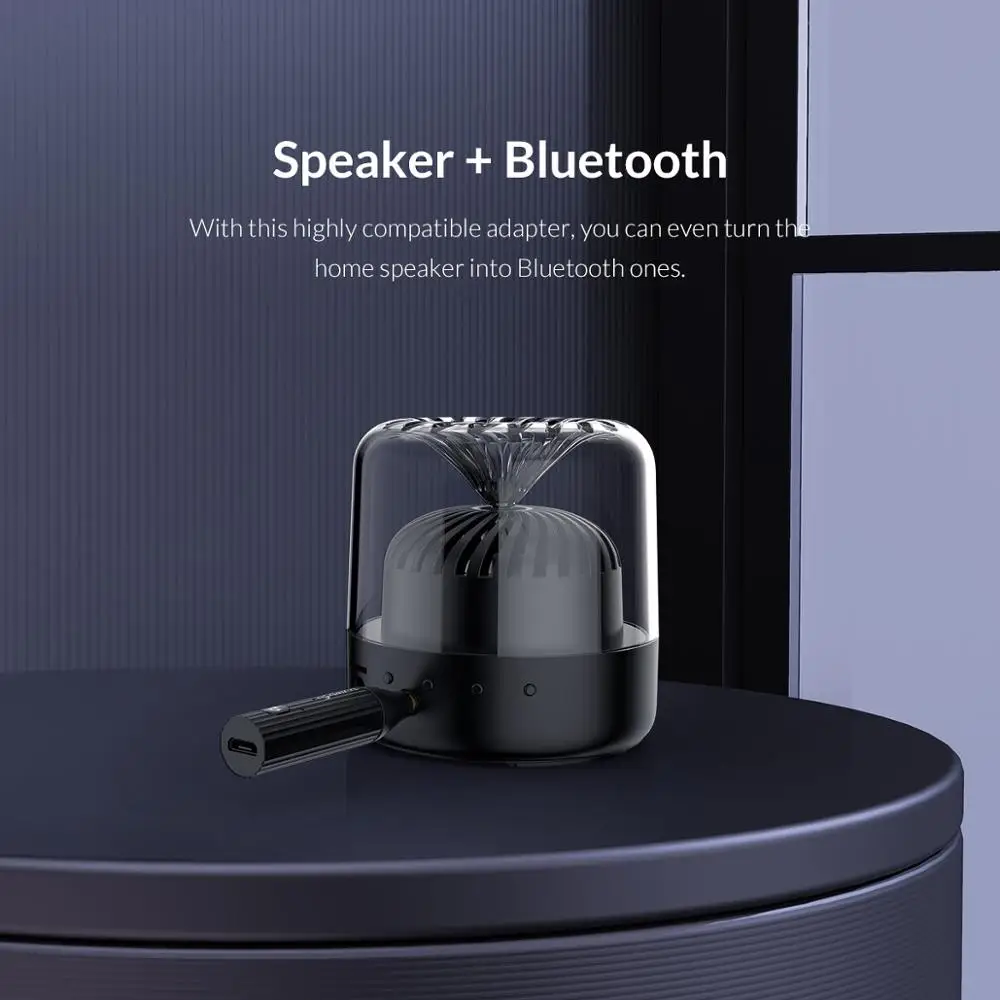 ORICO Bluetooth 5 0 + EDR приемник 3 мм Автомобильный Aux стерео адаптер музыкальные наушники