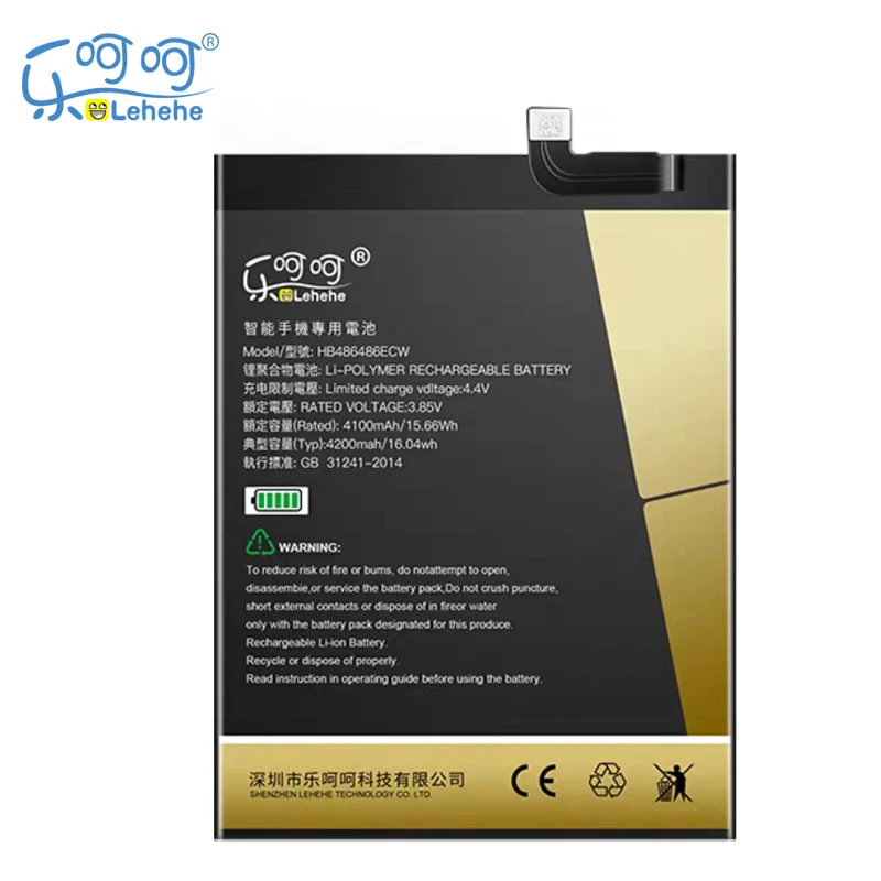 LEHEHE HB486486ECW Battery for Huawei P30 Pro Mate 20 4200mAh High Quality Smartphone Replacement Batteries with Tools Gifts | Мобильные