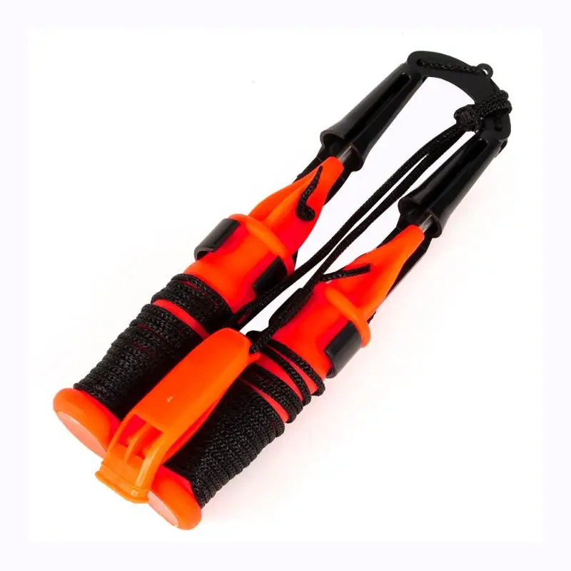 

Hot Sale Stainless Steel Ice Fishing Safety Pick Outdoor Life Saving Dual Handheld Spikes Fishing Tackle Tool Supplies