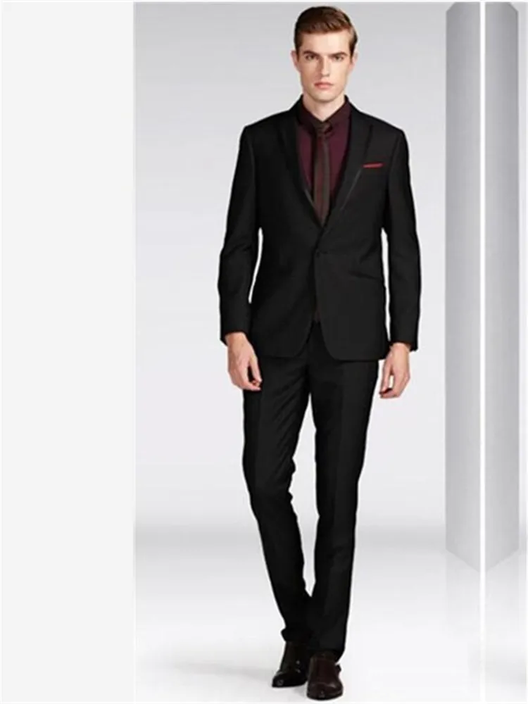 Style and color Мужской костюм Smolking Noivo Terno Slim Fit Easculino вечерние костюмы для мужчин хаки двубортный мужской костюм смокинг жениха - Цвет: Style and color