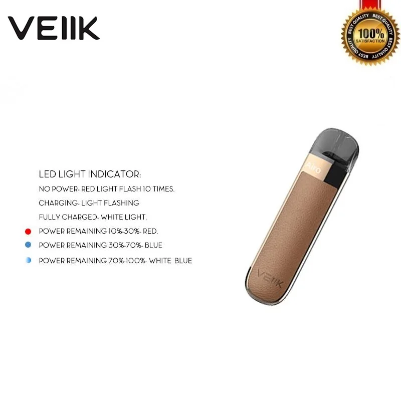 Оригинальный стартовый набор VEIIK Airo Pod с аккумулятором 360 мАч и 2 мл вейп капсулой