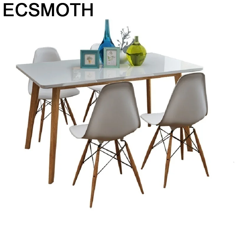 

Mueble Juego Meja Makan Redonda Set Esstisch Tavolo Escrivaninha Retro Wooden Bureau De Jantar Mesa Comedor Dining Table