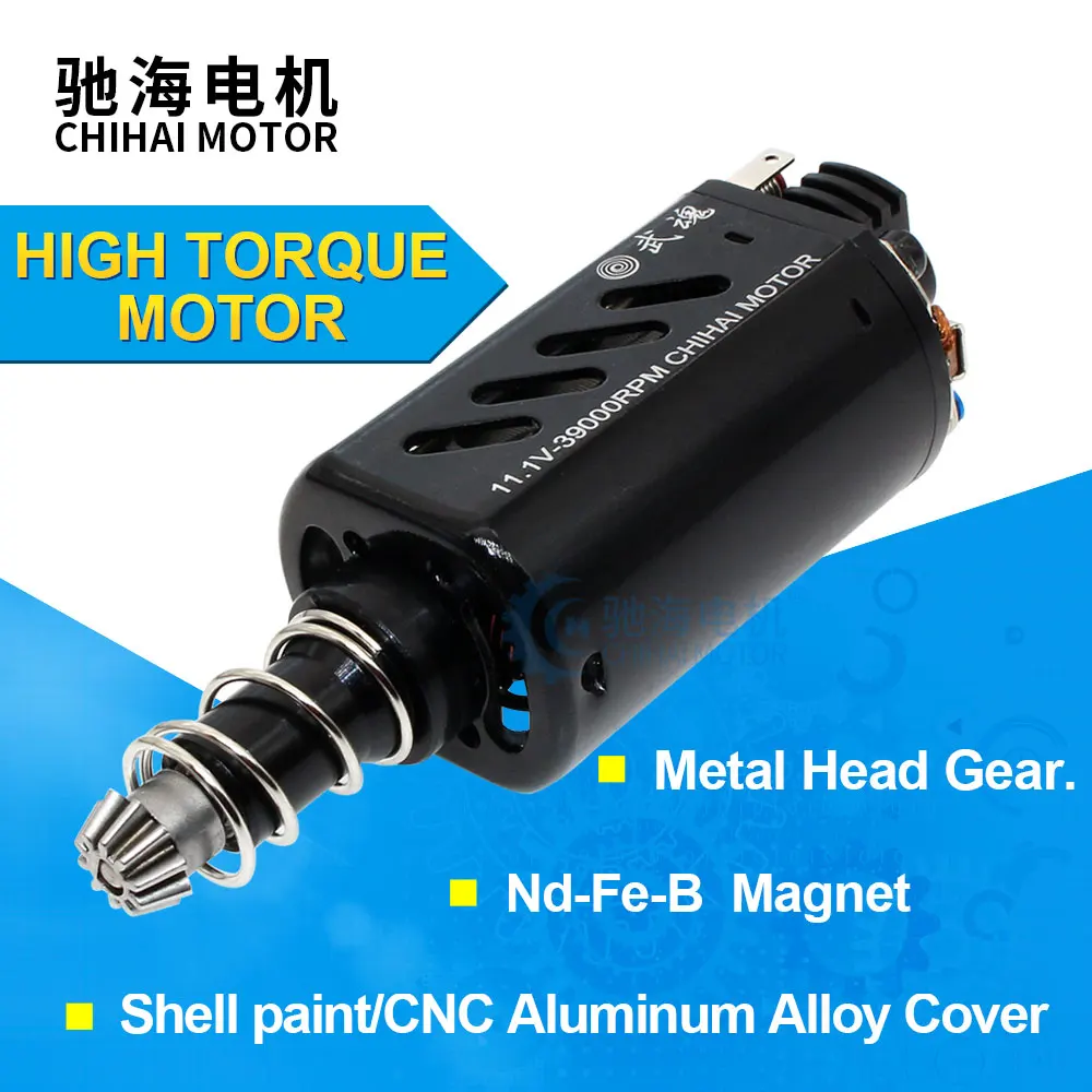 Chihai Motor Chf-480Wa-8513G Strong Ndfeb Magnet Hollow Dc Con Ingranaggio Motore Per Xwe M4 Ver.2 Gearbox Gel Blaster Parts Tpa 13