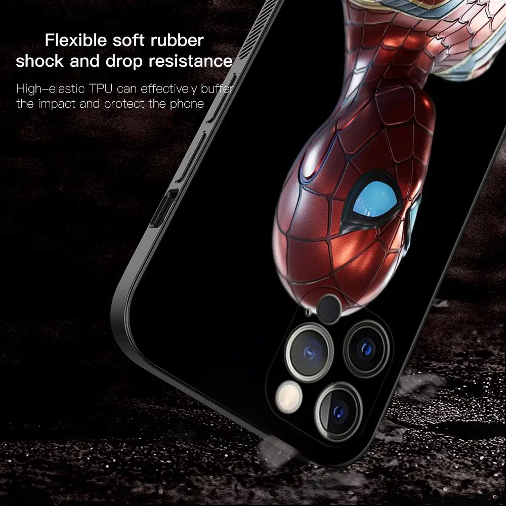 Phone Case For Apple iPhone 14 13 12 11 Pro Max 13 12 Mini XS Max XR X 7 8 Plus 6 6S SE 2020 Cover Marvel Avengers Endgame