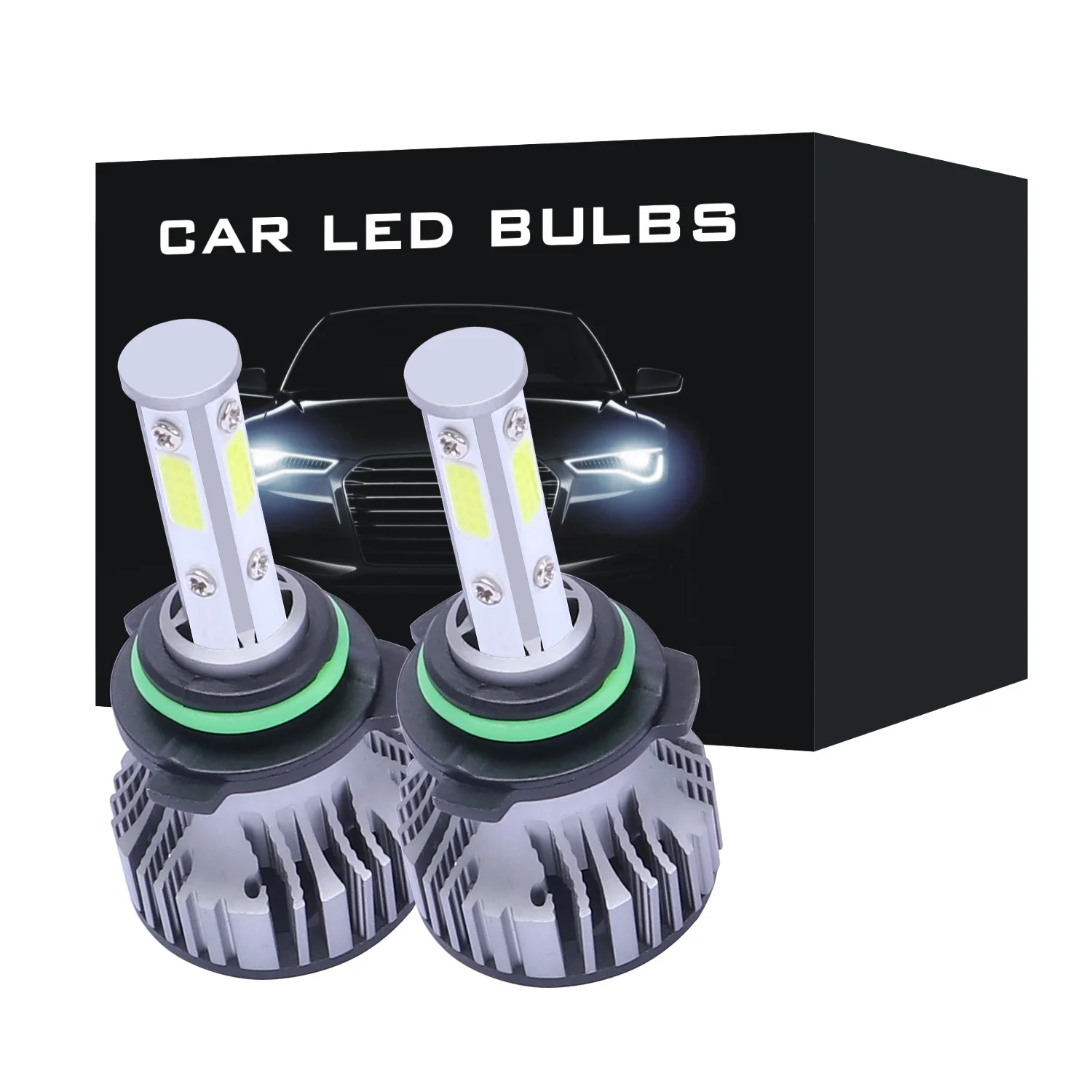 

2pcs X15-COB 9006 Car LED Headlight 8000LM 6500K 26W Lamps Bulbs For 9-32V Truck