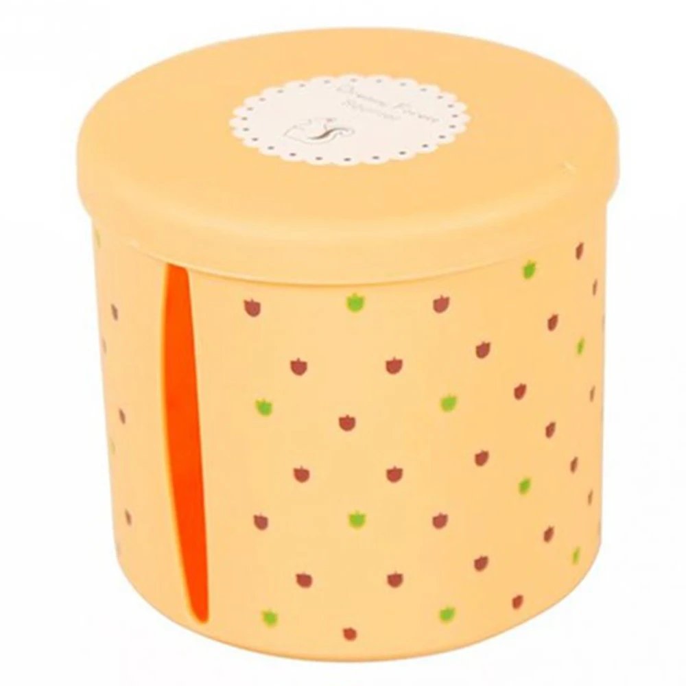 Оранжевый Home Napkin Holder Plastic Box Container Roll Paper Tissue Storage Case Wipes Dust Cover Roll Paper Towel Canister Dispenser - Цвет: Оранжевый