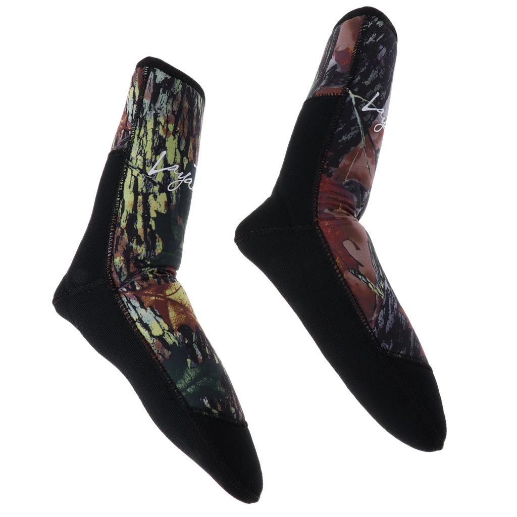 7mm Neoprene Swimming Fin Socks Water Booties Socks Surfing Equipment for Diving Swimming Snorkeling Beach Sports Surfing