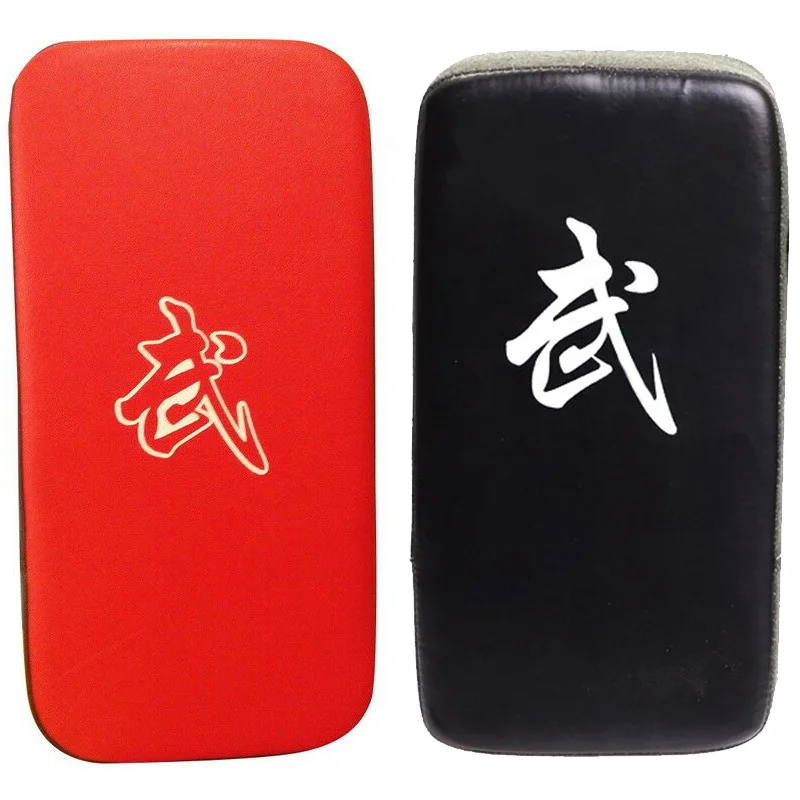 

New Arrive1pcs Boxing Hand Target MMA Martial Thai Kick Pad Kit Black Karate Training Mitt Focus Punch Pads Sparring Boxing Bags