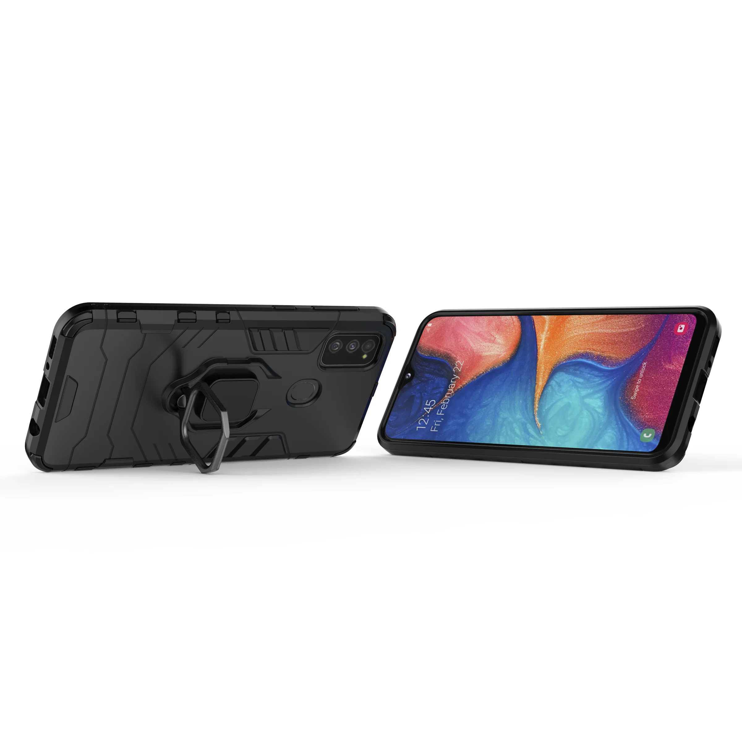 OUDINI для samsung Galaxy A10 A20 A30 A40 A60 A70 A80 M10 M20 M30S M30 M40 A40S A8S Чехол чехол-накладка повышенной прочности с протекторным рисунком и подставкой противоударный чехол