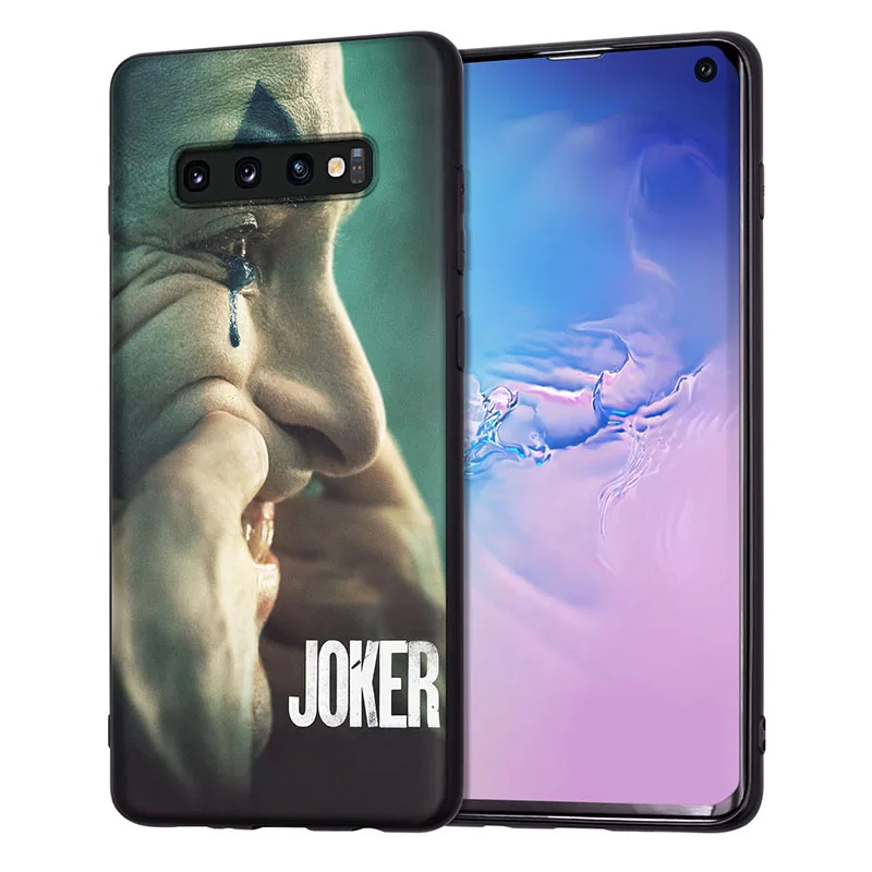 Мягкий ТПУ чехол для samsung Galaxy S8 чехол DC Joker для samsung S9 Чехол черный для samsung S7 Edge S8 S9 S10e S10 Plus чехол