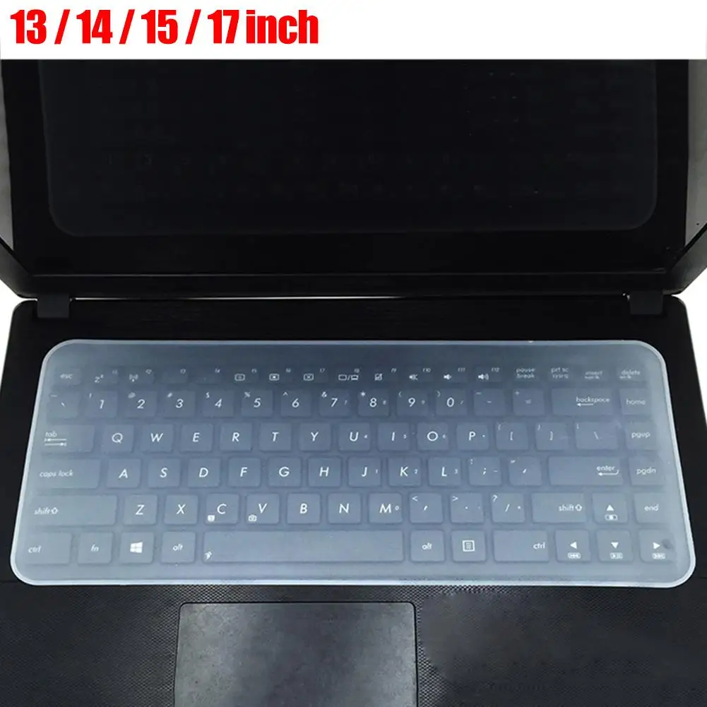 

Silicone Waterproof Dust-proof Notebook Laptop Keyboard Protector Cover Film