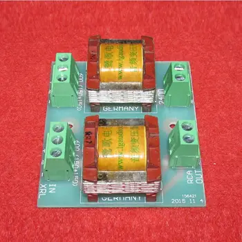 

600Ω: 600Ω permalloy audio transformer single-ended to balanced signal 1:1, no voltage gain PT-3 isolator, 7-layer winding