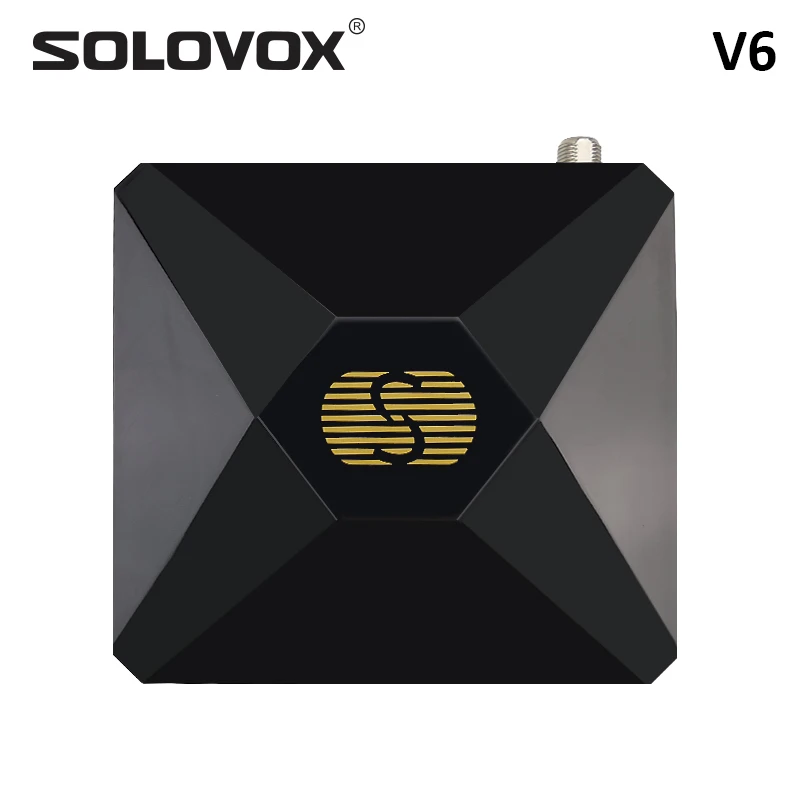 SOLOVOX V6 домашний кинотеатр мини HD спутниковый ТВ приемник DVB-S2 поддержка M3U Поддержка CCCAM tv NOVA Xtream домашний кинотеатр