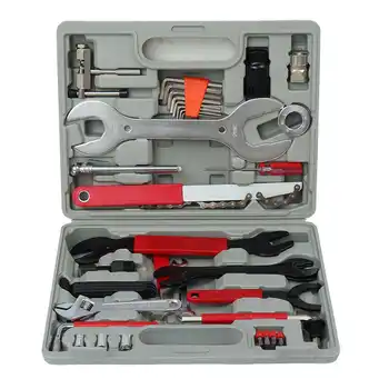 

46Pcs Bicycle Repair Tools Set Multifunction Mountain Bike Crank Freewheel Chain Remover Kit Portable Bicycle Accessories