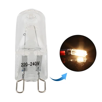 

Luminous LED Bulb Room Lighting Indoor Outdoor Household Supply Warm White Transparent 220-240V Halogen Capsule Bulbs Glass