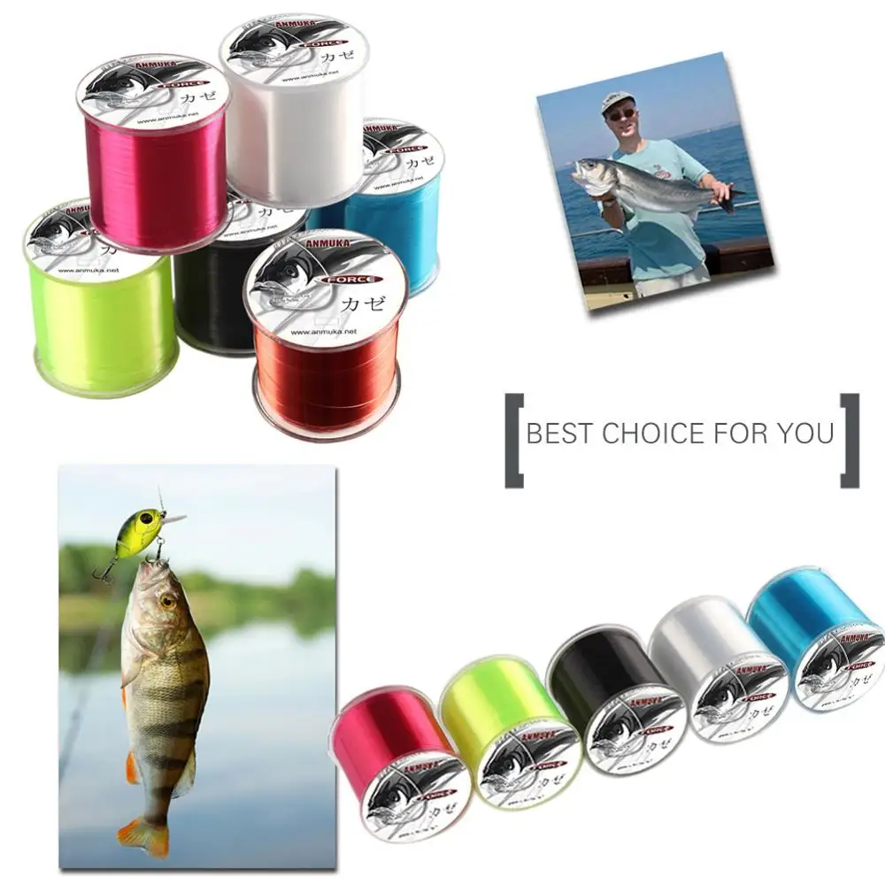 Ultra-strength 500 M Super Strong Nylon Sea Fishing Line japan carp fishing leader line Fishing Accessories sinking fishing wire