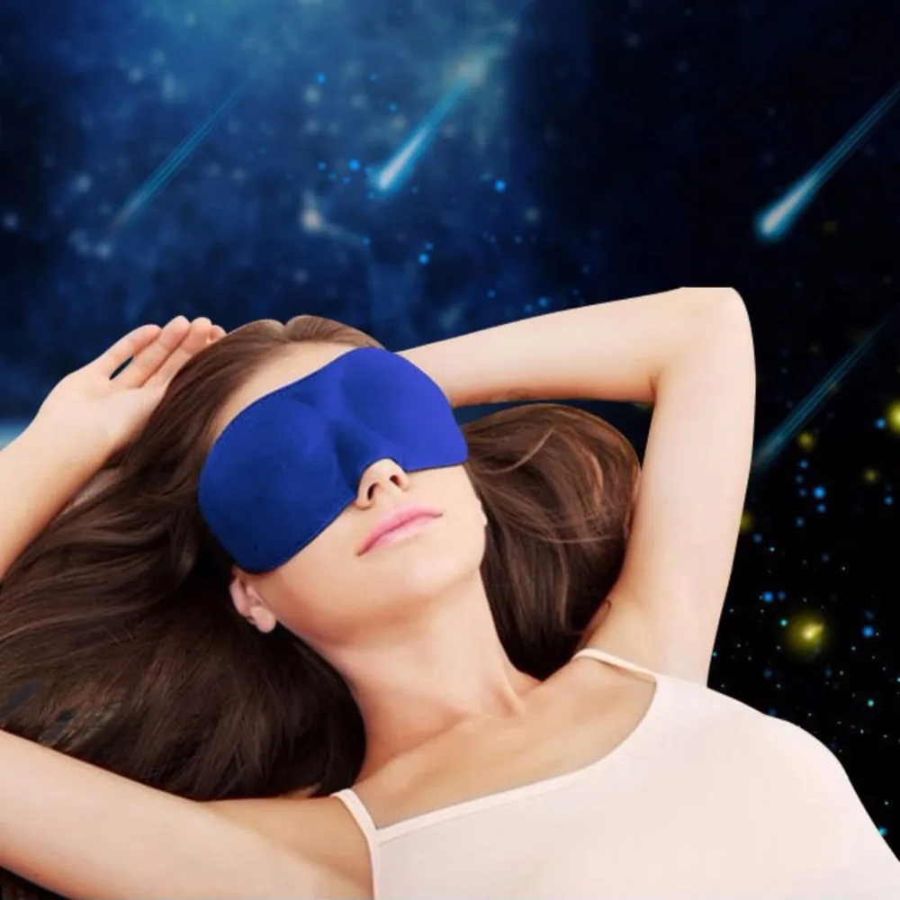 3D слепой складки для здоровья, чтобы защитить светильник стереоскопический Отдых Тени для век Спящая маска для глаз