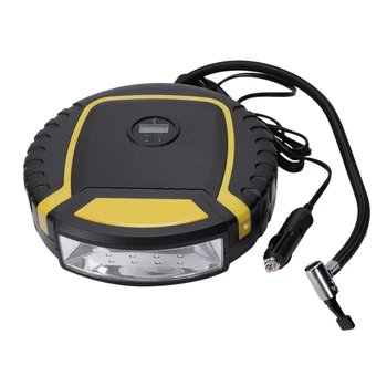

Portable 12V Car Auto Electric Air Compressor Tire Inflator Pump With 3 Meter Long Extended Power Cord With Cigarette Lighter Pl