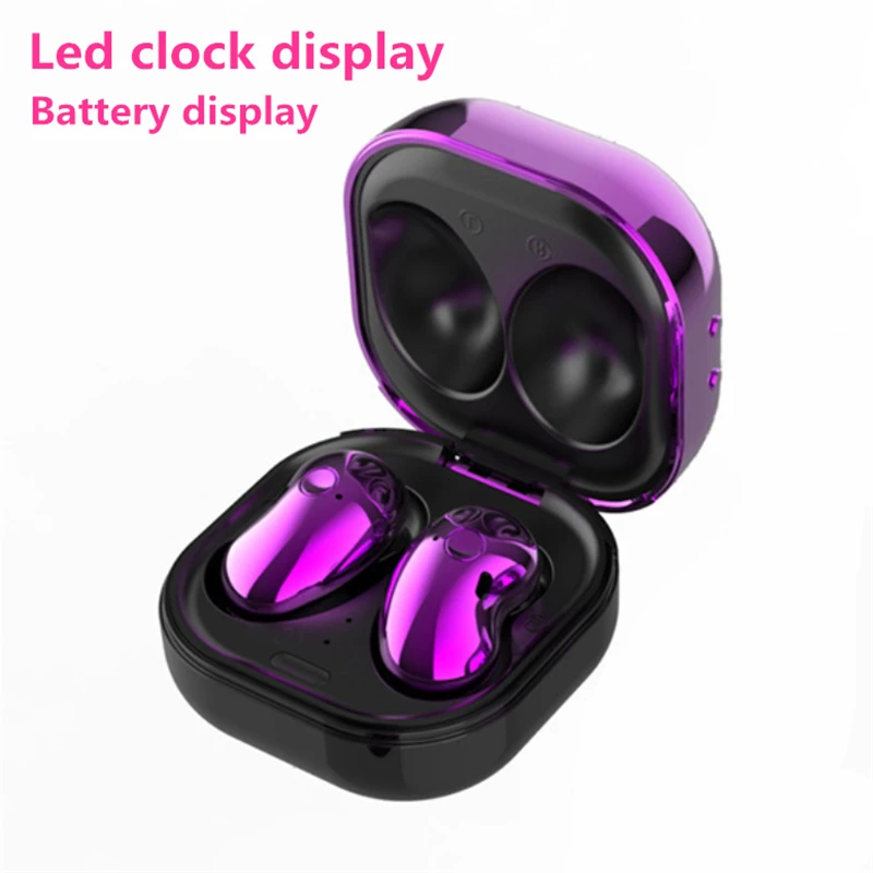 

S6 Bluetooth 5.0 Earphones Wireless Headphones Led Display Waterproof Sport Earbuds With Mic PK R180 R175 Buds Plus Live