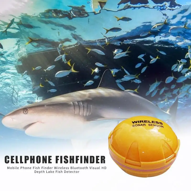 

Durable Fish Finder Classic Delicate Cellphone Fishfinder Bluetooth Visual Sonar Fish Finder Depth Sea Fish Detector