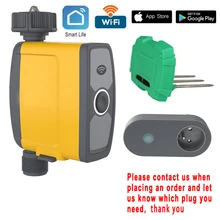 Frogbro wi fi controlador de irrigação do jardim inteligente temporizador automático flor dispositivo rega cronometragem sistema irrigação jardim tuya
