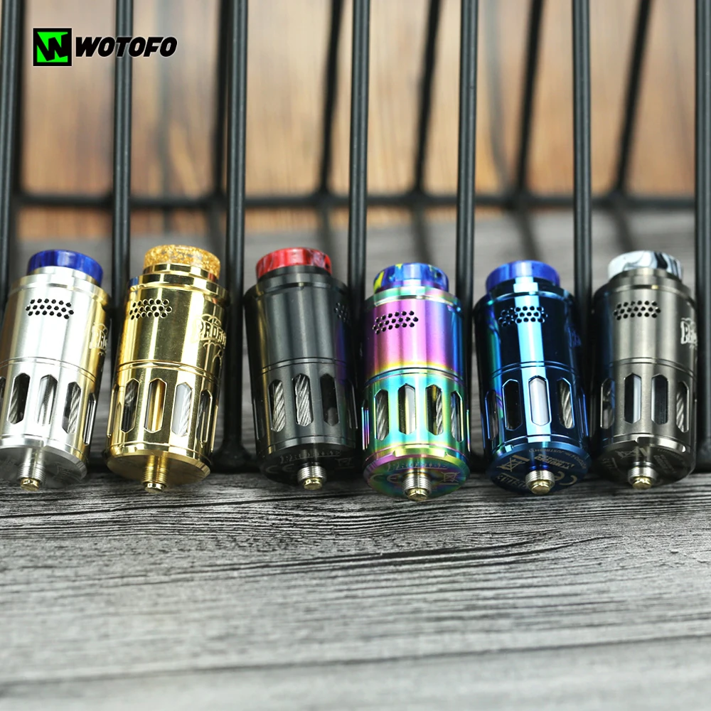Резервуар для вейпа Wotofo Profile RDTA 6 2 мл с дрип-типом 810 восстановления испарителя RDA