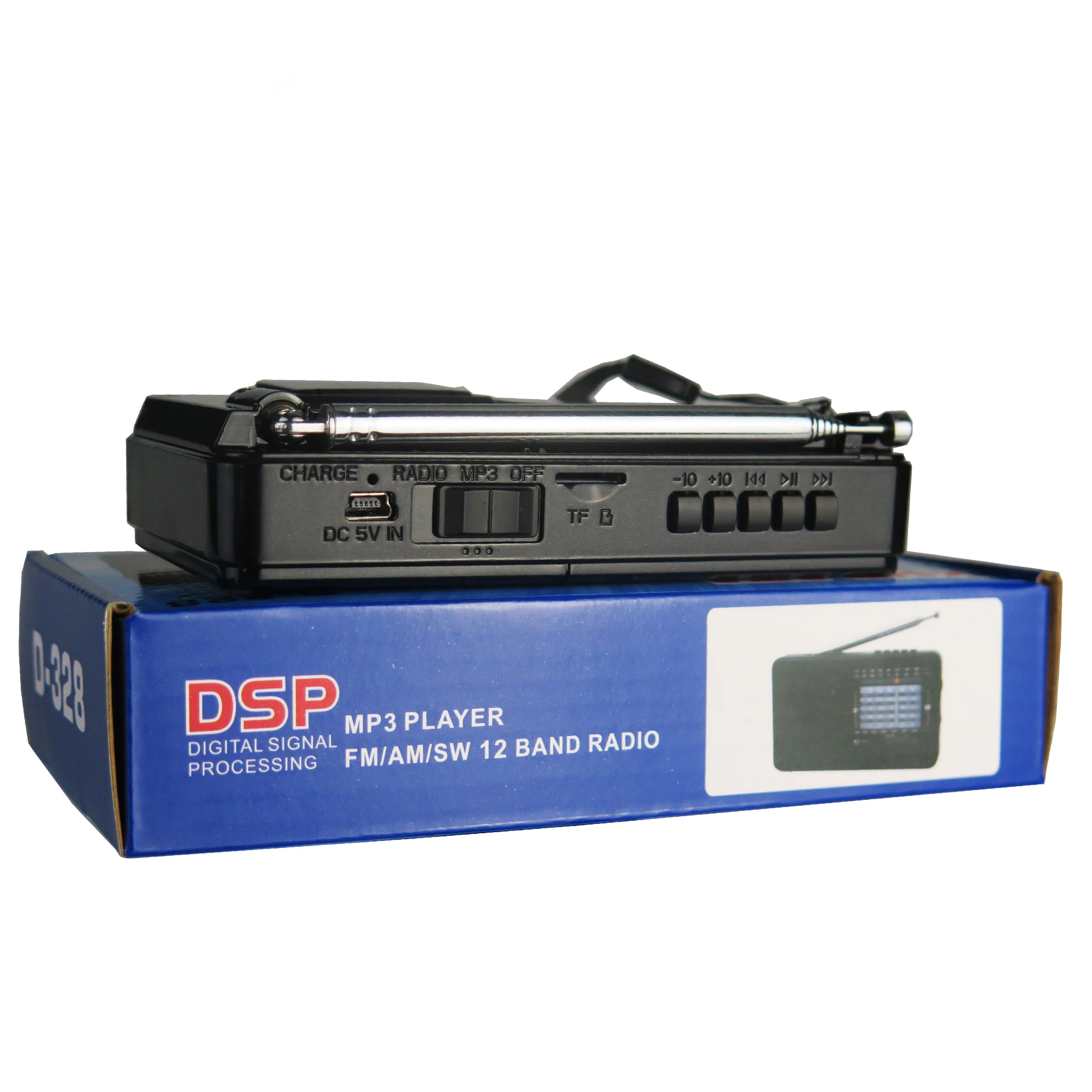 Портативный Компактный радиоприемник XHDATA FM радио AM SW mp3 плеер с разъемом для