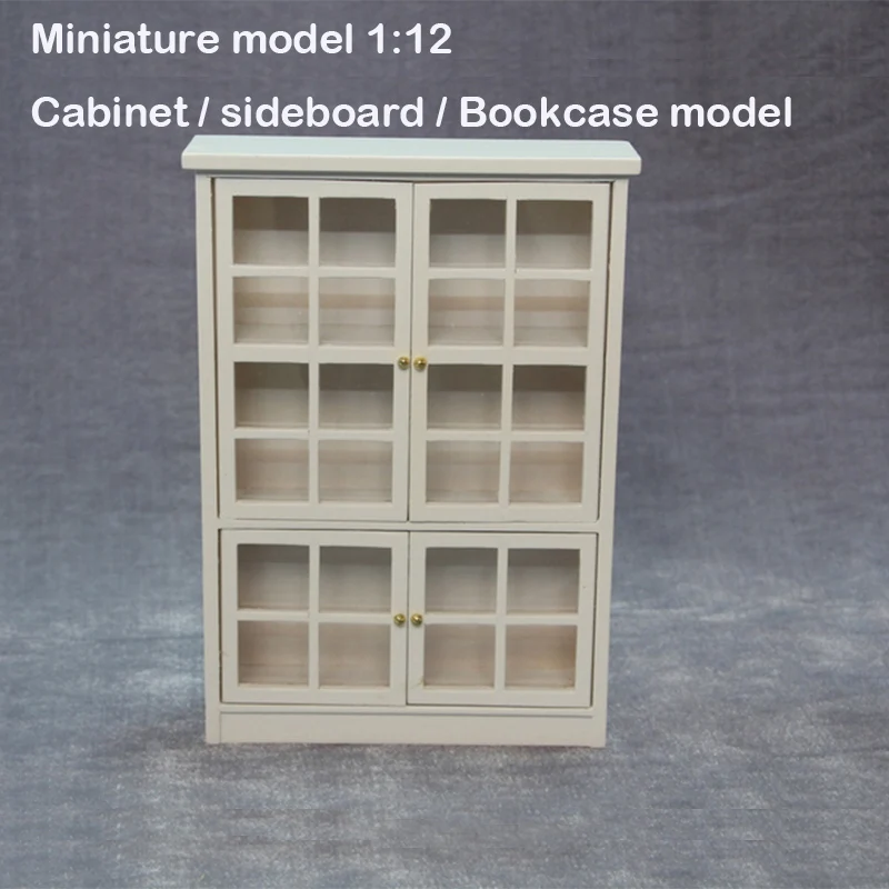 

Miniature model 1:12 Cabinet / sideboard / Bookcase model Building sand table model materials