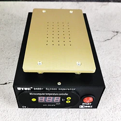 Séparateur LCD réparation de téléphone portable 400W séparateur d'écran tactile LCD pour la remise à neuf du téléphone pompe intégrée sous vide UYUE 948S + 