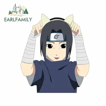 

EARLFAMILY 13cm x 11.4cm for Naruto DIY Motorcycle Car Stickers Waterproof Occlusion Scratch Anime Decal Suitable for VAN RV SUV