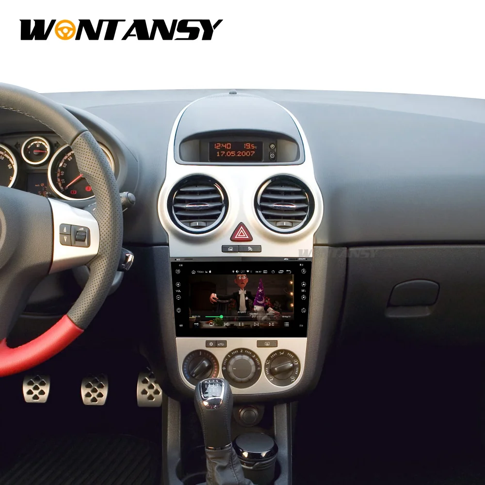 Cheap PX30 Android 9.0 Car dvd for Opel Vauxhall Astra  Meriva Vectra Antara Zafira Corsa Agila  GPS radio video player navigation 4