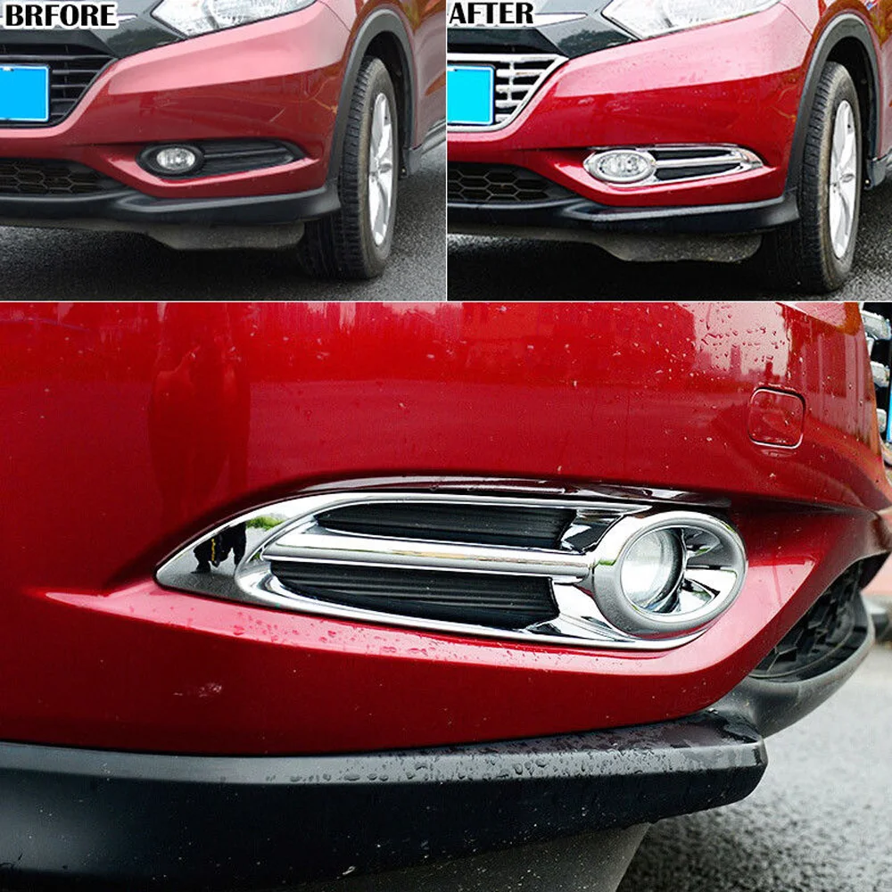 Хромированный светильник для Honda HR-V/Vezel- Серебристая лампа практичная