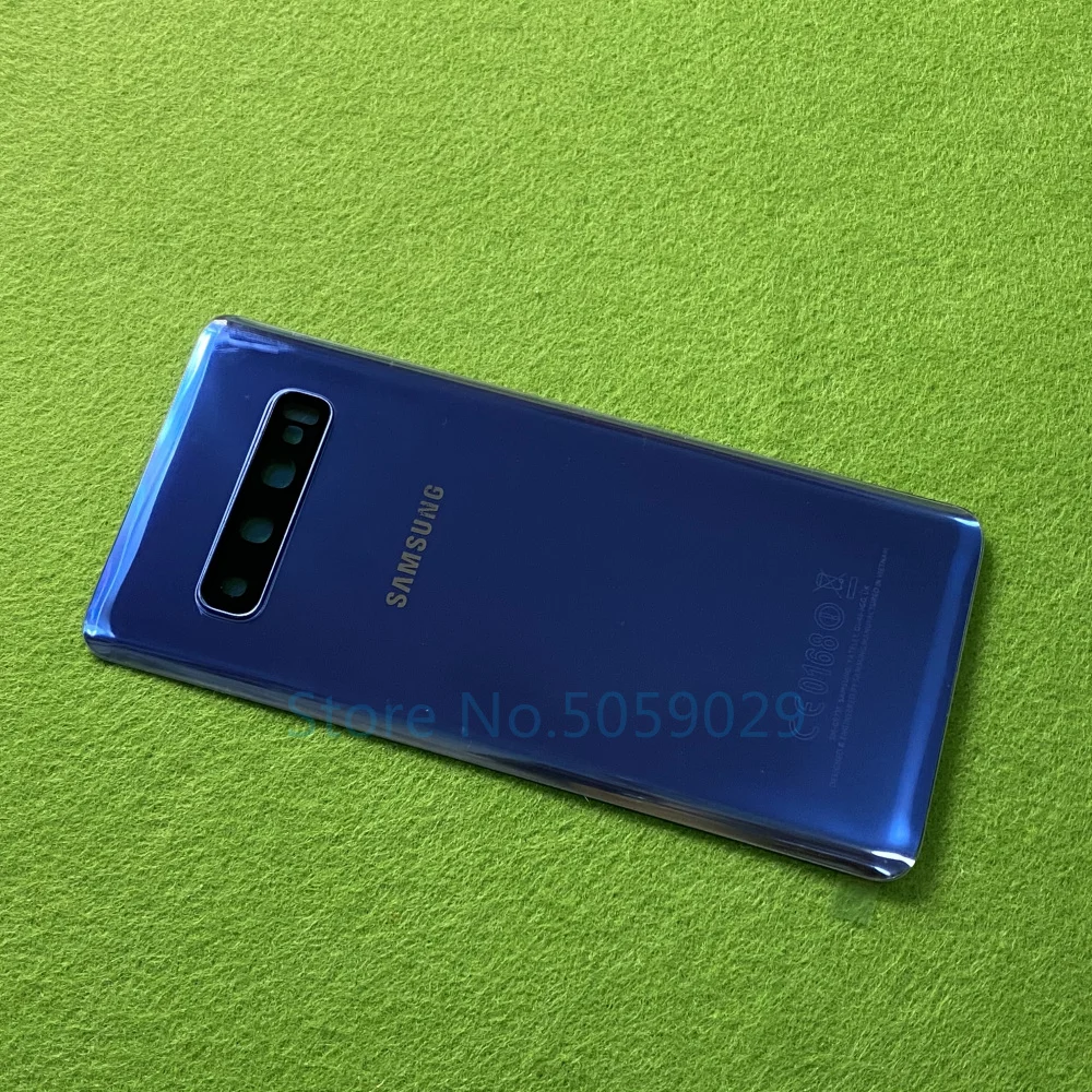 Для Samsung Galaxy S10 Plus + G9750 G9730 S10e G970 задняя крышка батарейного отсека камера