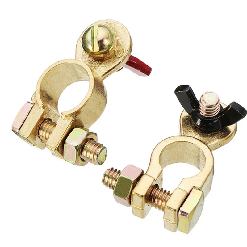 EAFC Car Battery Terminal Connector Clip Quick Release Brass - Image 4