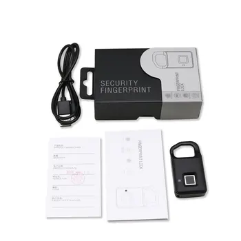 

Smart Fingerprint Lock Suitcase Student Dormitory Anti-Theft Long Standby Electronic Padlock Electronic Fingerprint door lock
