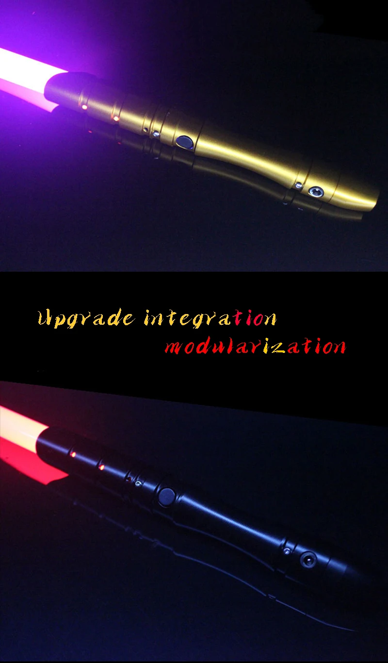 Ydd-sabre de Luz com Laser Luminoso para Cosplay Brinquedo para Meninos e Meninas Presente de Criação ao ar Sabre de Luz Colorido Livre Rgb 10 Ydd-sabre de luz com laser colorido rgb,