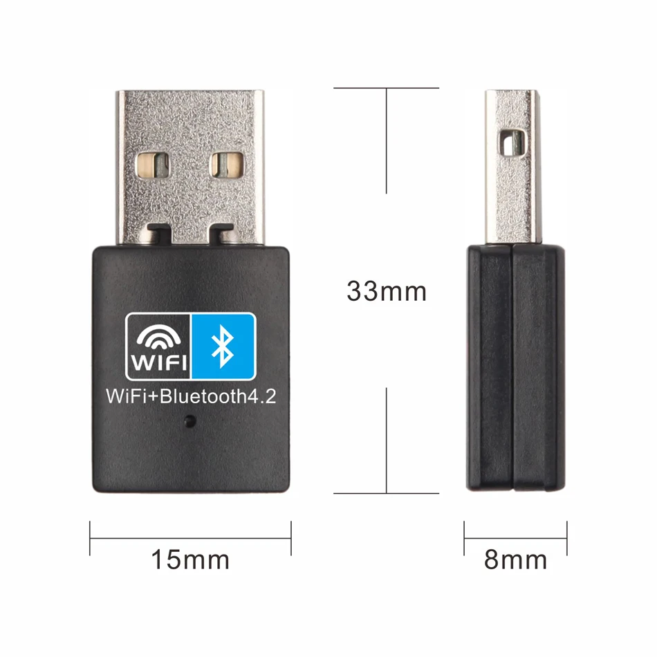 【New release】 Creacube 150M USB WiFi Adapter Bluetooth 4.2 2in 1 Adapter Wireless USB WiFi Network For PC.