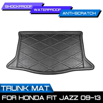 

Car Rear Trunk Boot Mat Waterproof Floor Mats Carpet Anti Mud Tray Cargo Liner For Honda FIT JAZZ 2009 2010 2011 2012 2013
