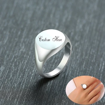 Chevaliere femme a graver Clearance