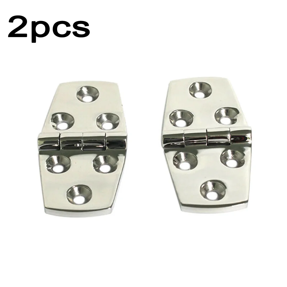 2pcs Marine Boat 316 Stainless Steel Strap Hinge 3 X 1 5