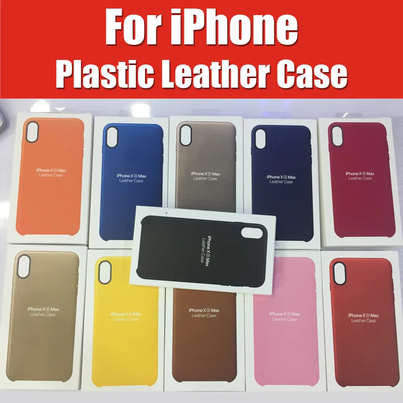 

for iphone 8 plus XS Max Case PU Leather Official Lo-go Protection Cover for iPhone X XS XR Case With Box case iphone 11 pro