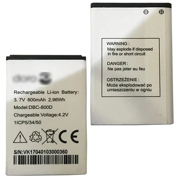 3.7V DBC-800A, DBC-800B, DBC-800D, XYP1110007 battery for Doro 6021, 6030, 6050, 6120, 6121, 6171, PhoneEasy 500