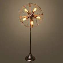 Промышленные Ретро Торшеры для гостиной, балкона, лофт, американский Винтаж, кафе-бар, стоячий светильник, домашний декор, светильник