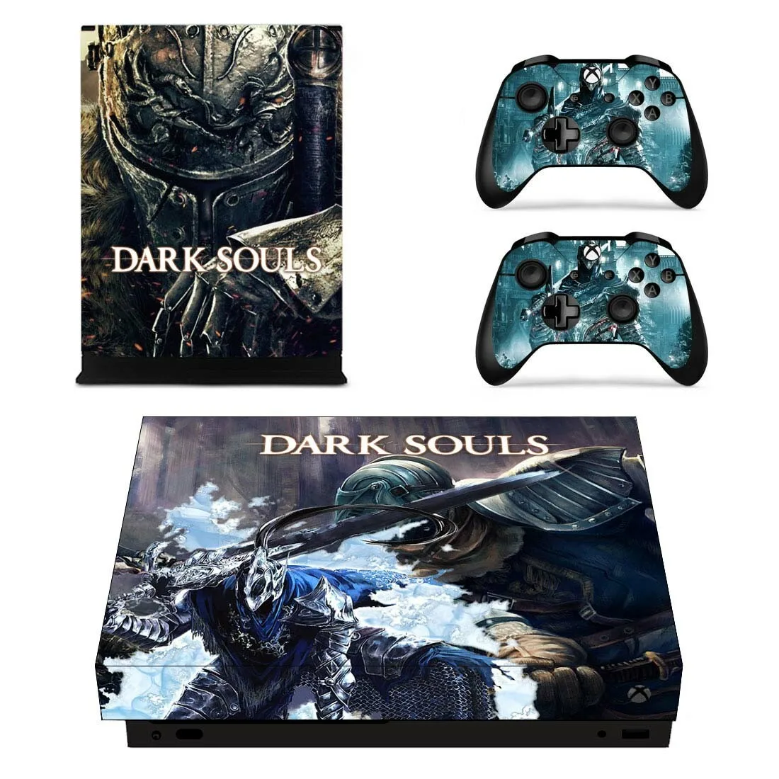 Dark Souls стикер s для Xbox One X виниловые наклейки на кожу Наклейки Обложка Pegatinas для Xbox one X консоли пульта дистанционного управления скины