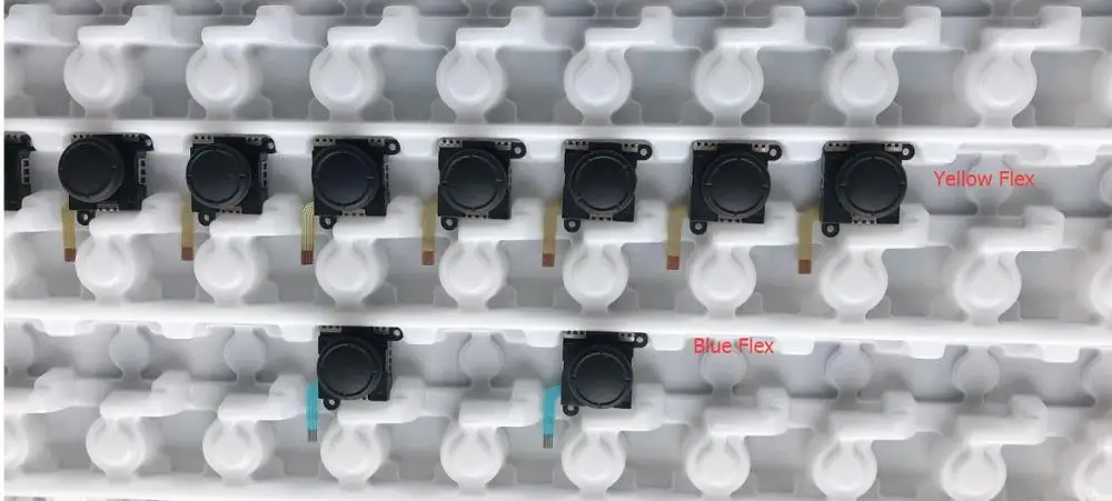 2pcs LR 3D Аналоговый джойстик сменный аналоговый стик для переключателя для NS Joy-Con ручка контроллера ремонт